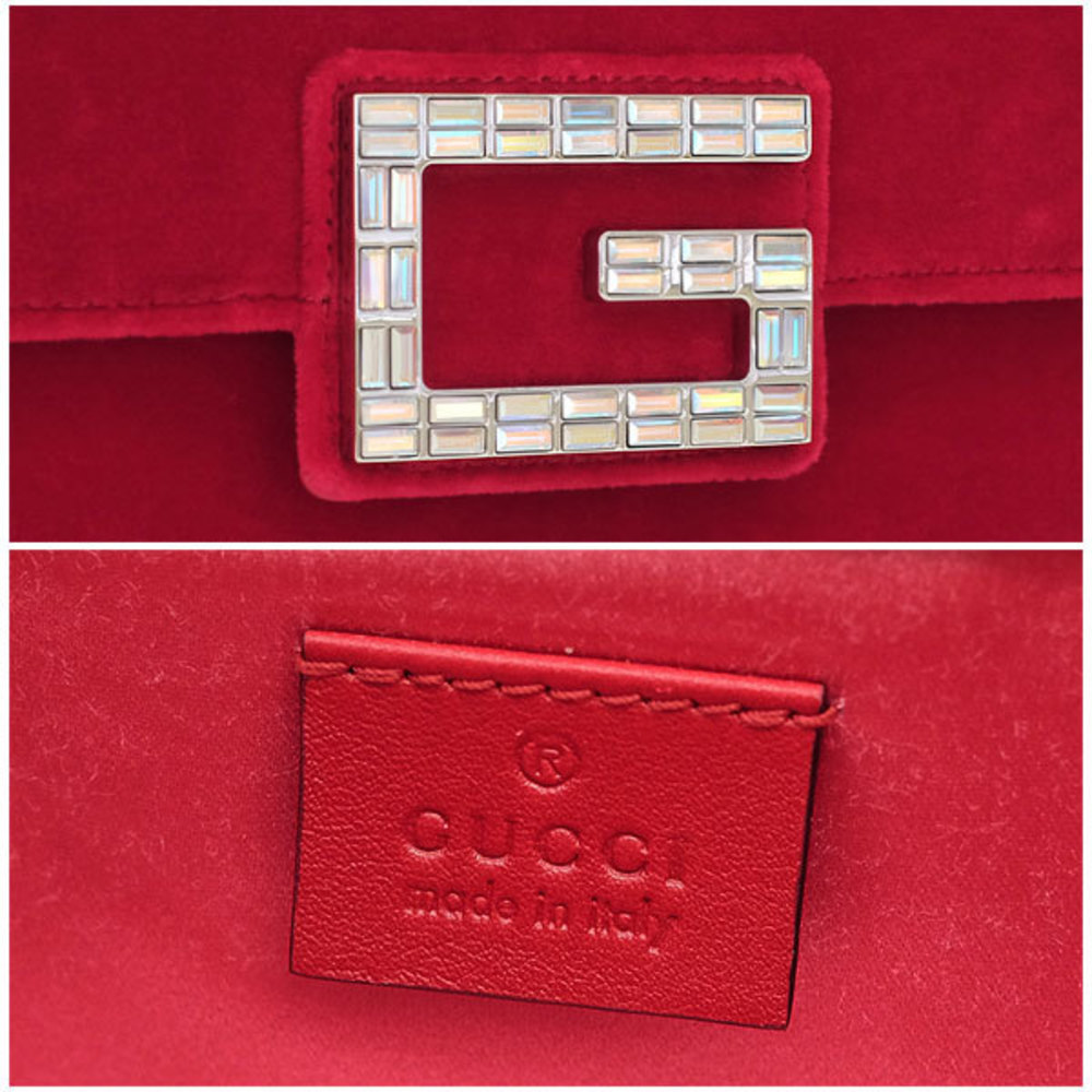 Gucci Broadway Square GG CrystalShoulder - Picture 9 of 10